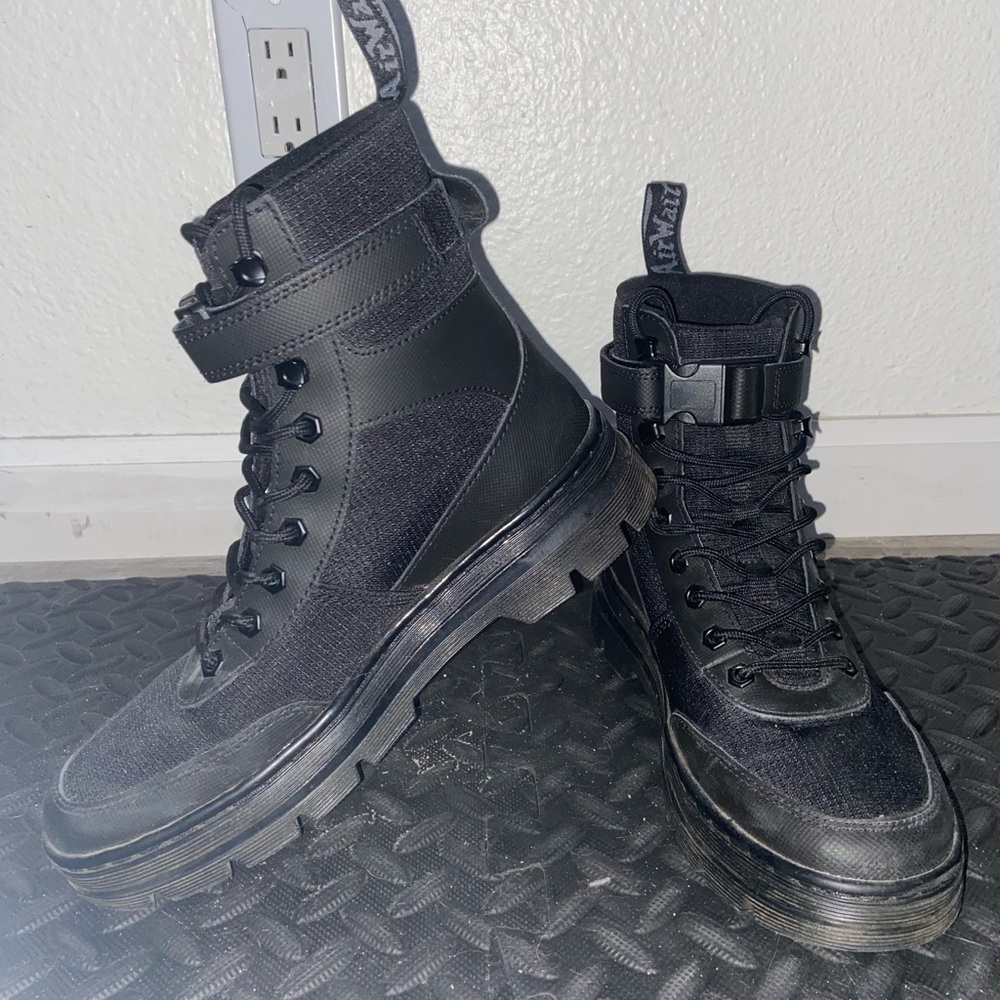 Dr. Martens Combs Tech Poly Boots in Black